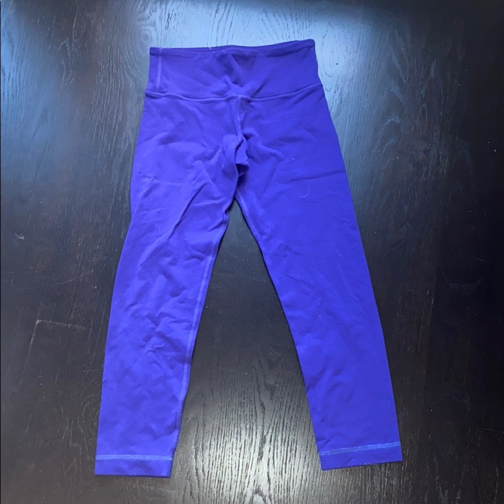 align cropped lululemon deep purple (blue)